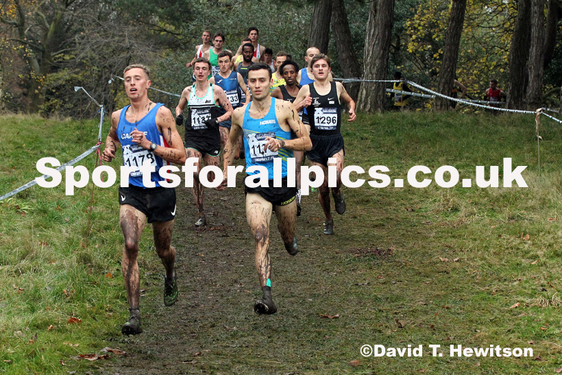 Senior and under-23 men, 2019 European Cross Country Trials and British Cross Challenge, Sefton Park, Liverpool.  Photo: David T. Hewitson/Sports for All Pics